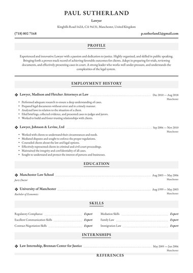 Detail Curriculum Vitae Template Doc Nomer 23