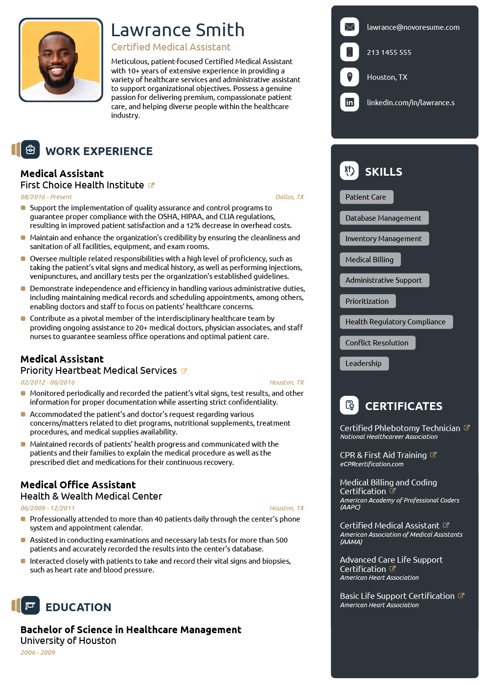 Detail Curriculum Vitae Template Free Nomer 8