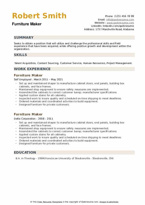 Detail Custom Cv Template Nomer 14