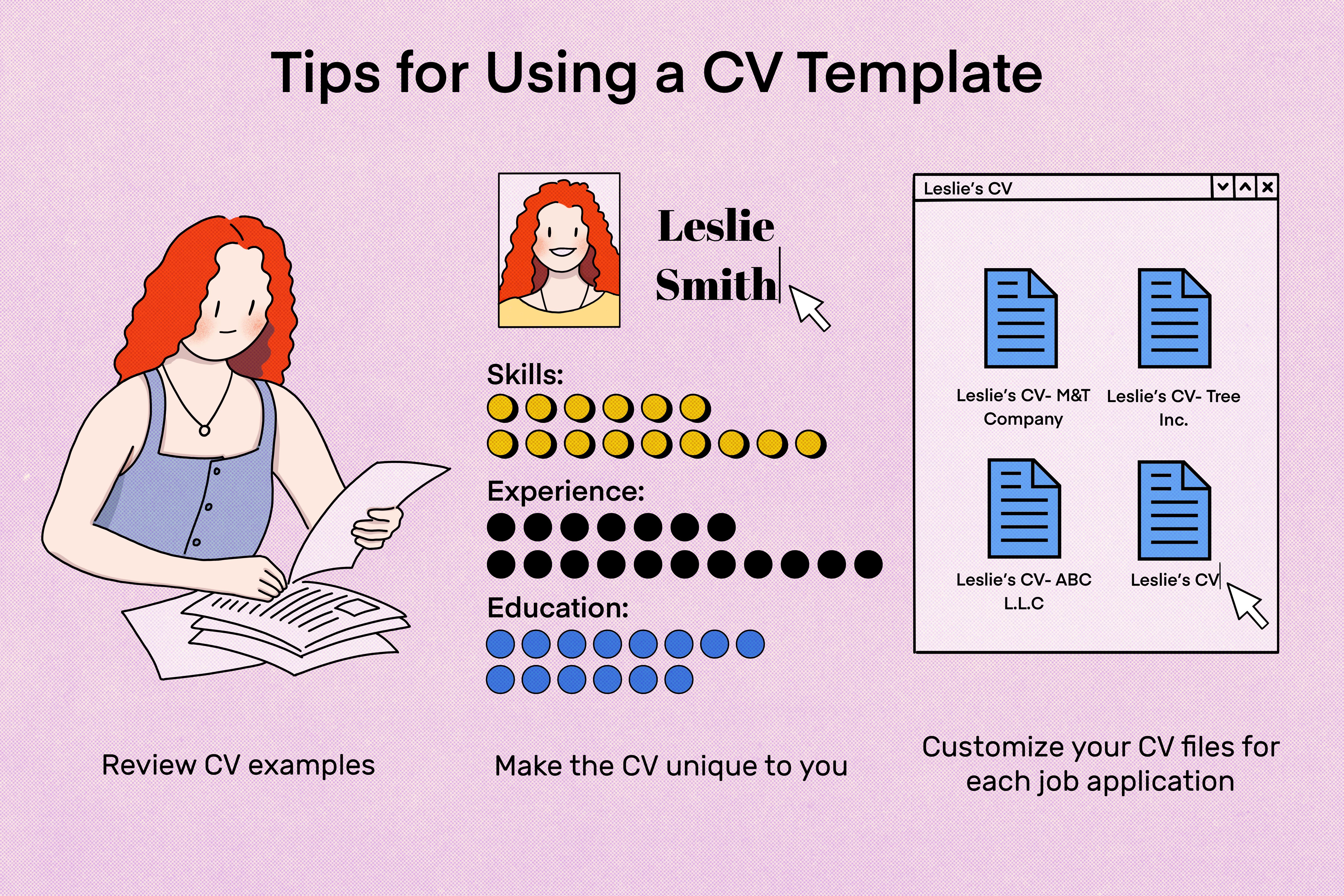 Detail Custom Cv Template Nomer 27