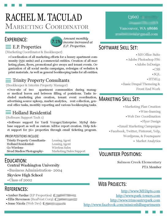 Detail Custom Cv Template Nomer 36