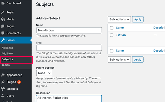 Detail Custom Post Type Taxonomy Template Nomer 10