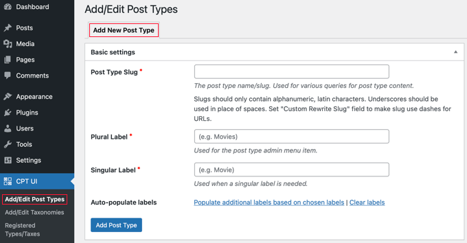 Detail Custom Post Type Taxonomy Template Nomer 4