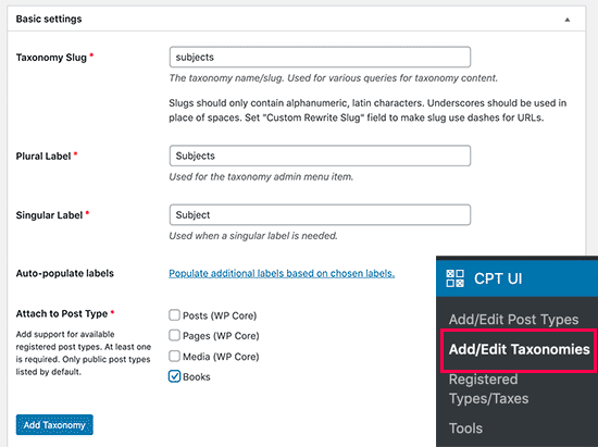 Detail Custom Post Type Taxonomy Template Nomer 7