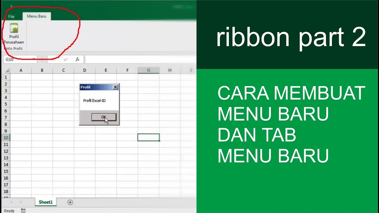 Custom Ui Untuk Excel Menggunakan Gambar Sendiri - KibrisPDR
