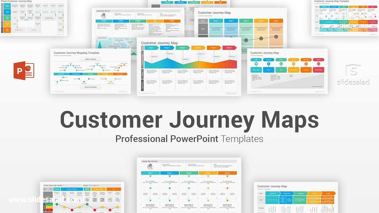 Detail Customer Journey Powerpoint Template Nomer 35
