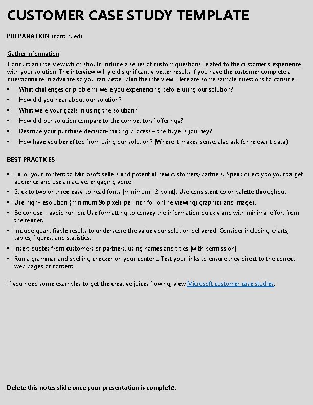 Detail Customer Notes Template Nomer 55
