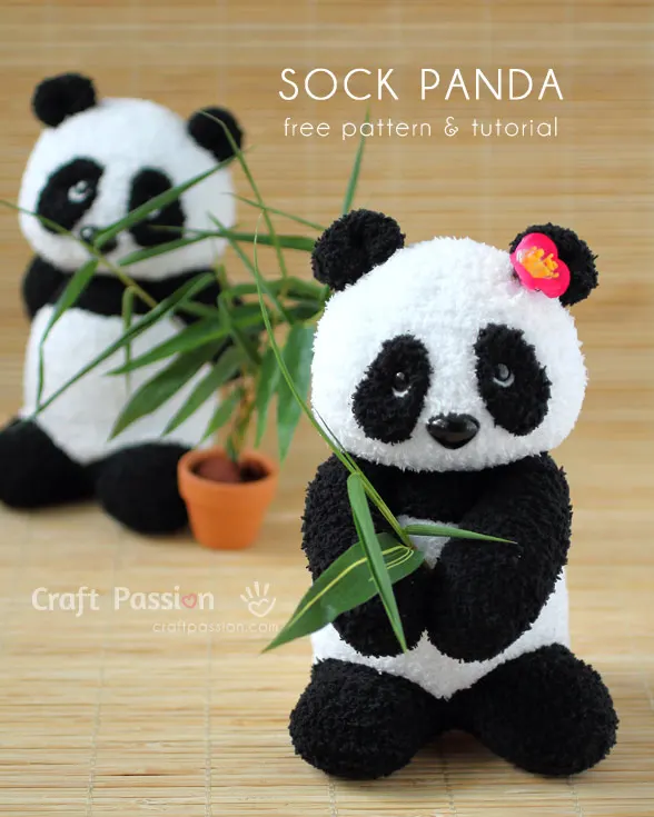Detail Cut Out Panda Template Nomer 27
