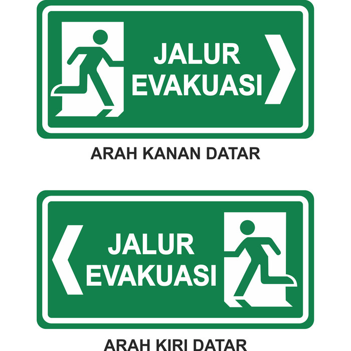 Detail Download Logo Jalur Evakuasi Nomer 4