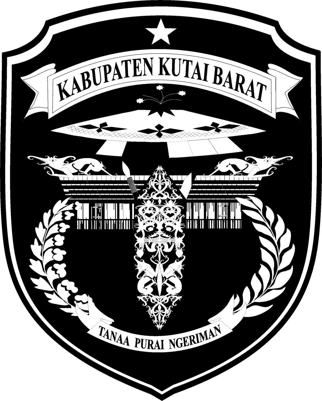 Detail Download Logo Kabupaten Kutai Barat Hitam Putih Nomer 2