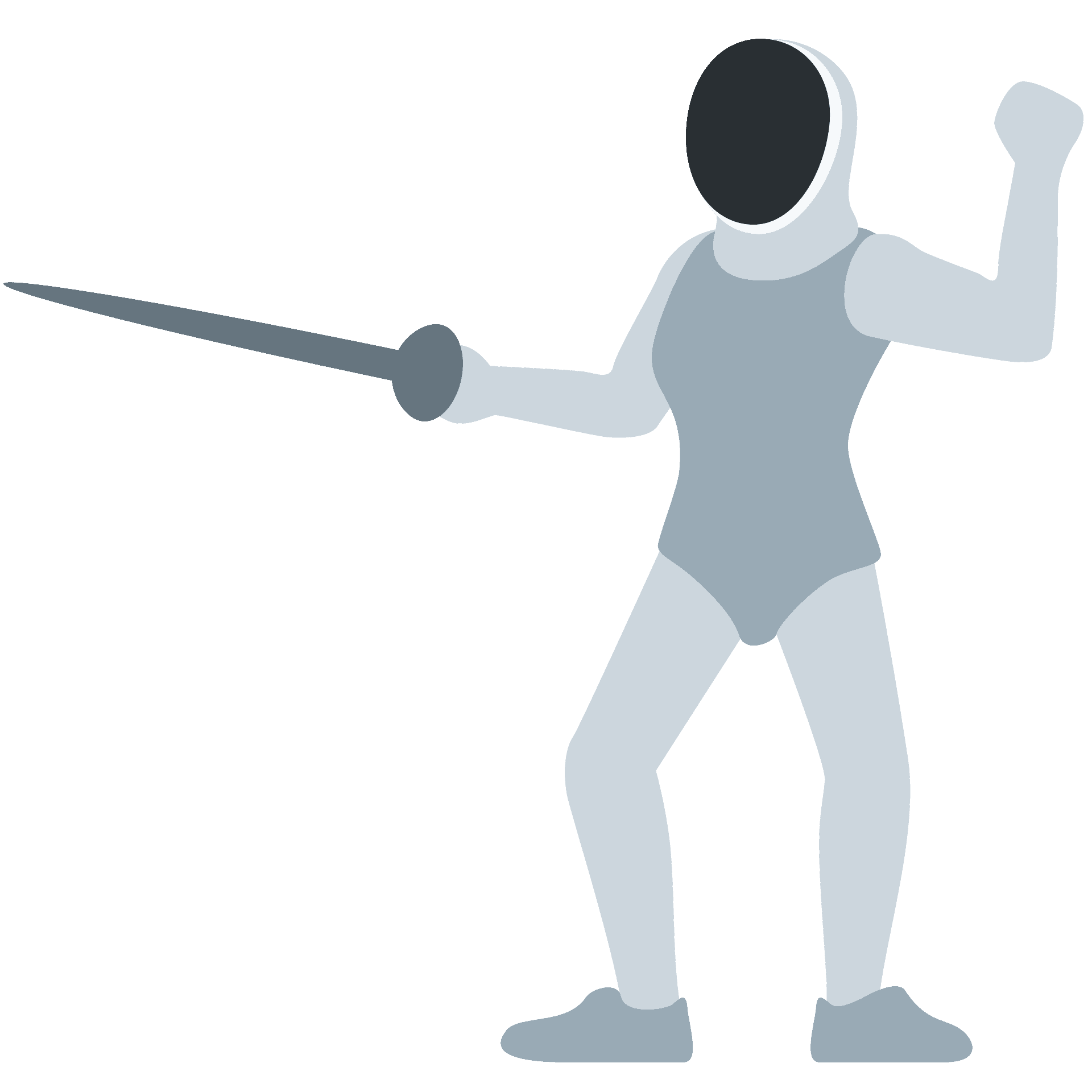 Fencing Emoji - KibrisPDR