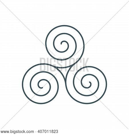 Detail How To Draw Triskelion Nomer 8