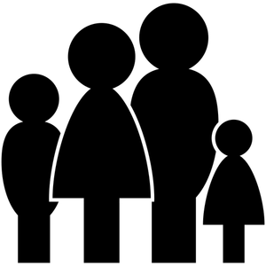 Detail Silhouette Familie Nomer 8