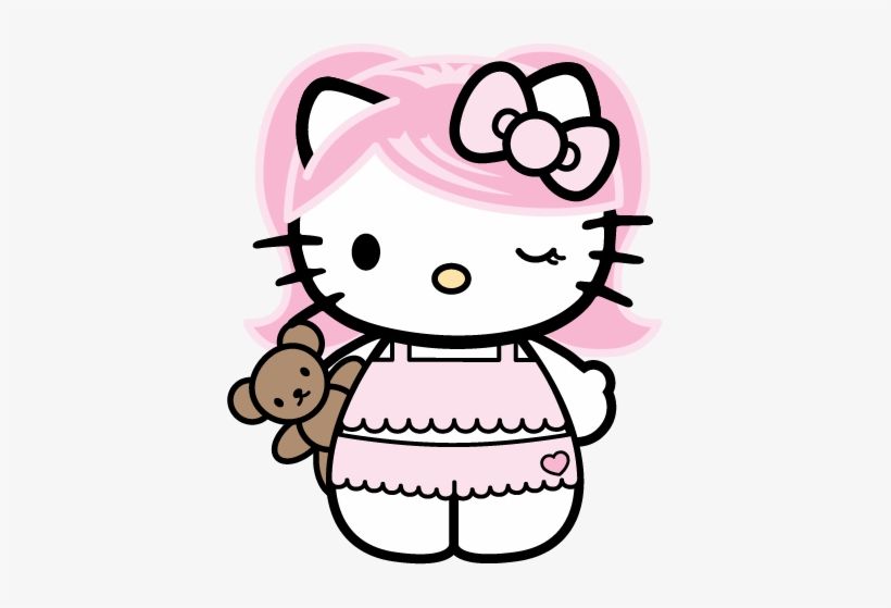 Cute Hello Kitty Png - KibrisPDR