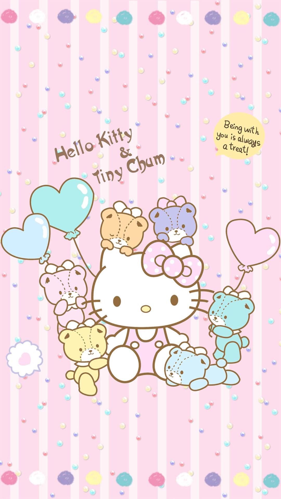Detail Cute Hello Kitty Wallpaper Nomer 16
