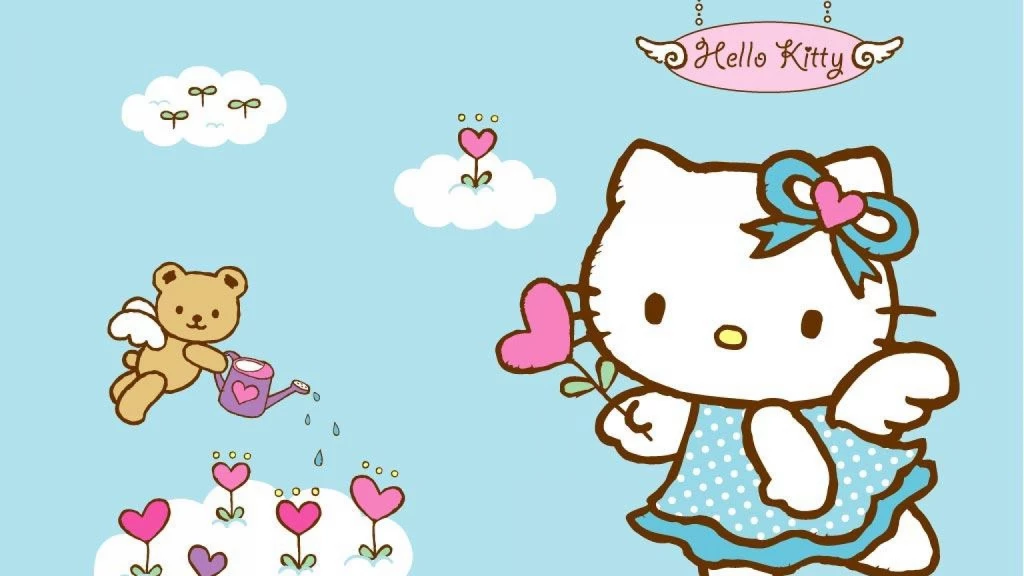 Detail Cute Hello Kitty Wallpaper Nomer 36
