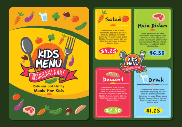 Detail Cute Menu Template Nomer 43