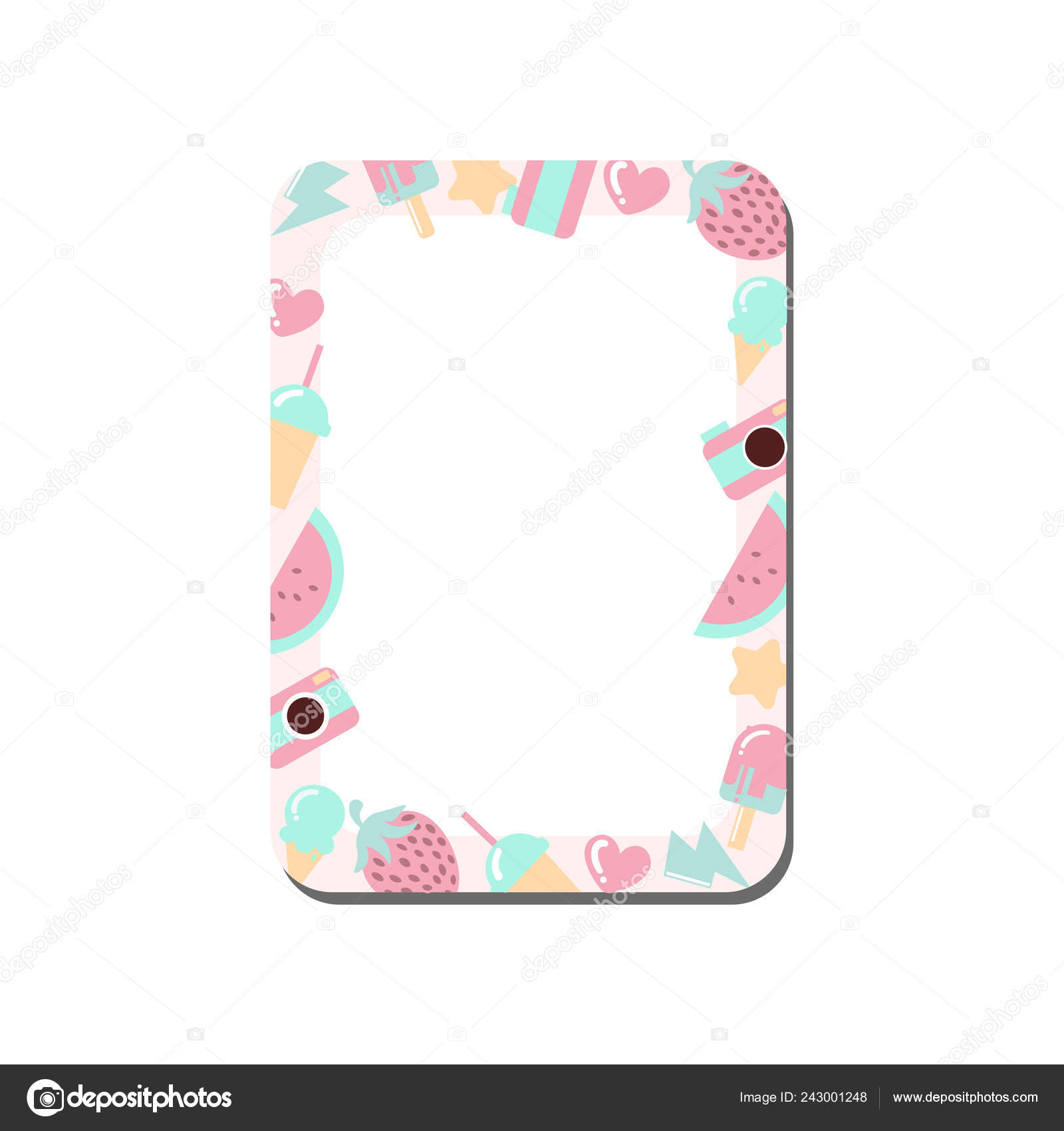 Detail Cute Note Card Template Nomer 53