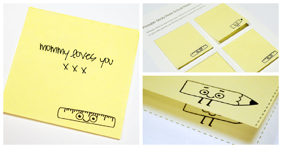 Detail Cute Notes Template Nomer 40