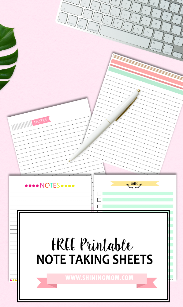 Detail Cute Notes Template Nomer 44