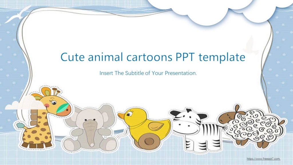Detail Cute Ppt Template Download Nomer 28