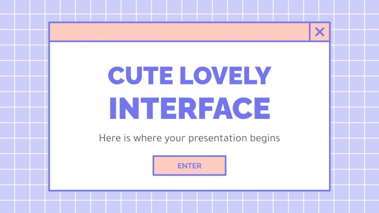 Detail Cute Ppt Template Download Nomer 6