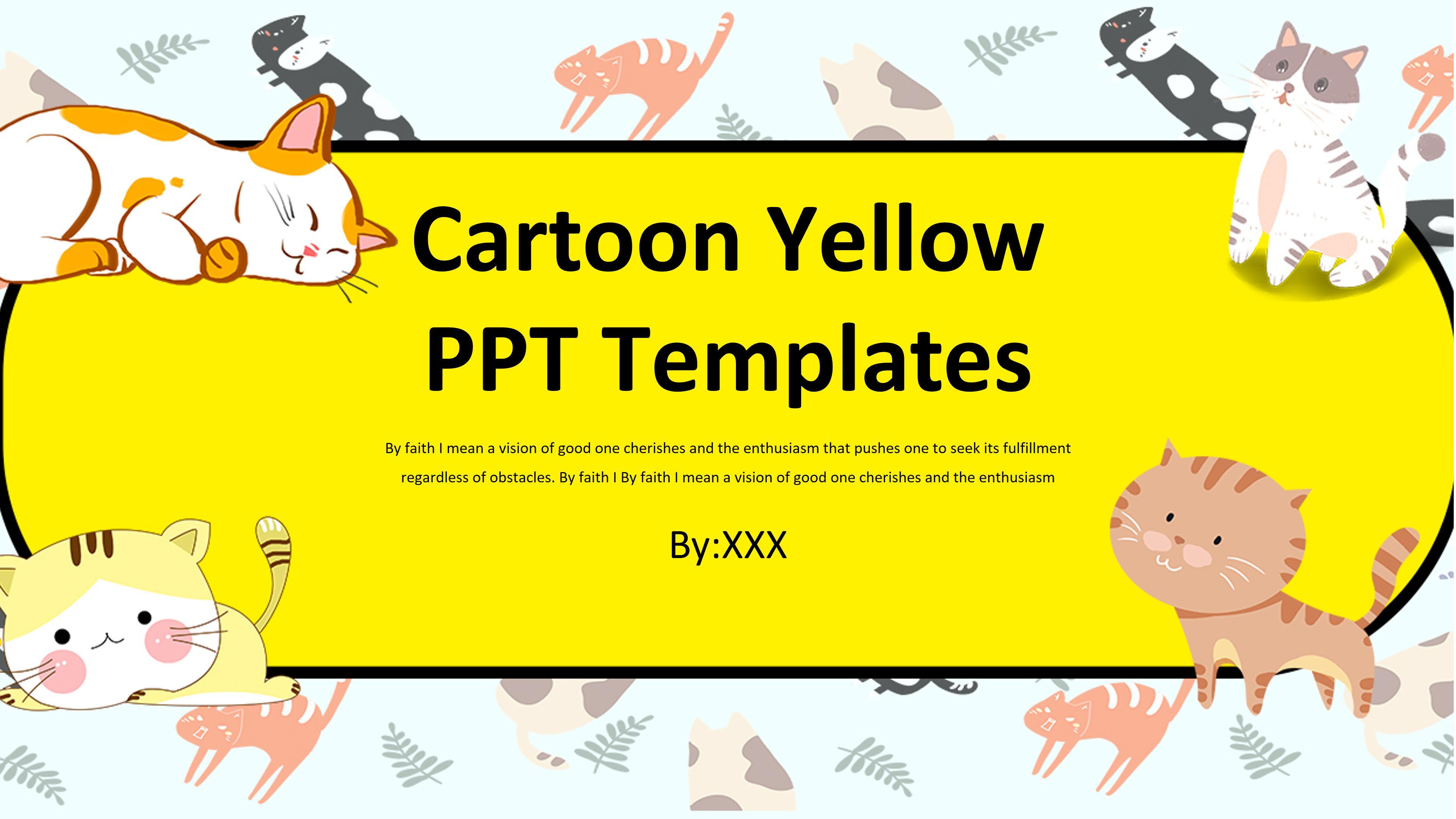 Detail Cute Ppt Template Download Nomer 43