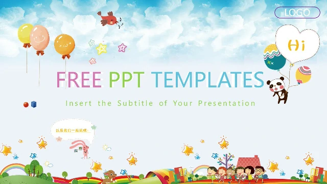 Detail Cute Ppt Template Download Nomer 51