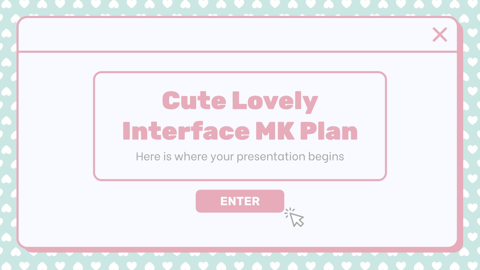 Detail Cute Ppt Template Download Nomer 9