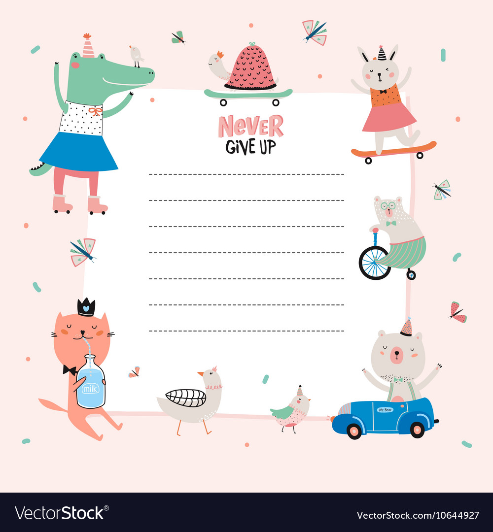 Detail Cute Schedule Template Free Nomer 19