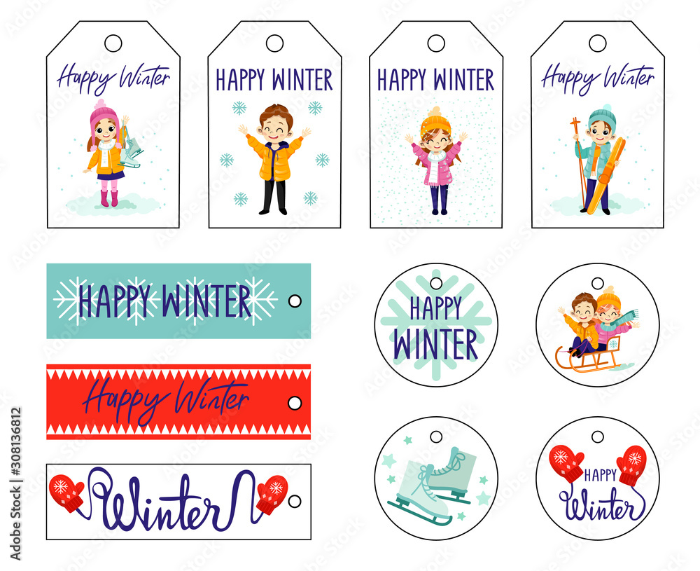 Detail Cute Tags Template Nomer 26