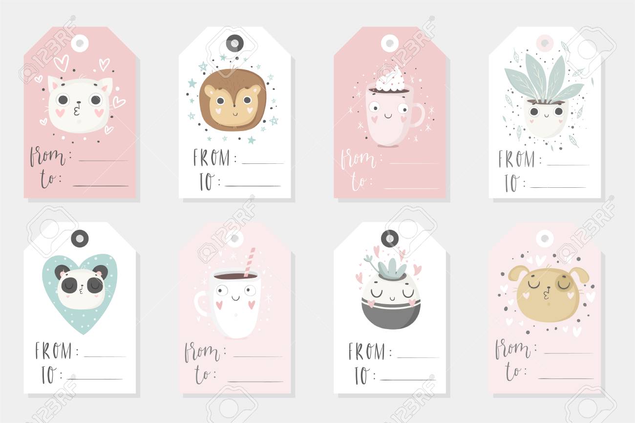 Detail Cute Tags Template Nomer 5