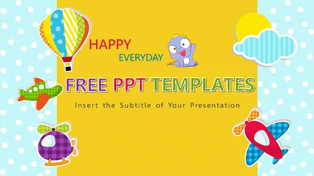 Detail Cute Template Powerpoint Free Download Nomer 29