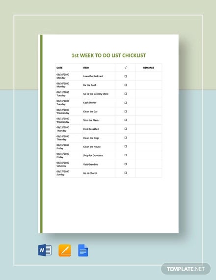 Detail Cute To Do List Template Excel Nomer 18