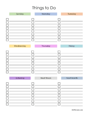 Detail Cute To Do List Template Excel Nomer 33