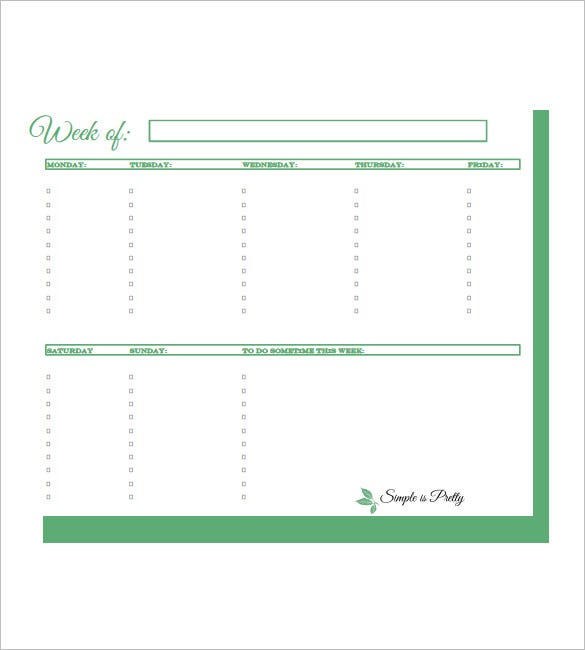 Detail Cute To Do List Template Excel Nomer 43