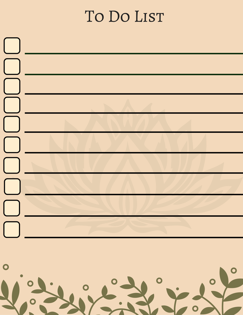 Detail Cute To Do List Template Excel Nomer 44