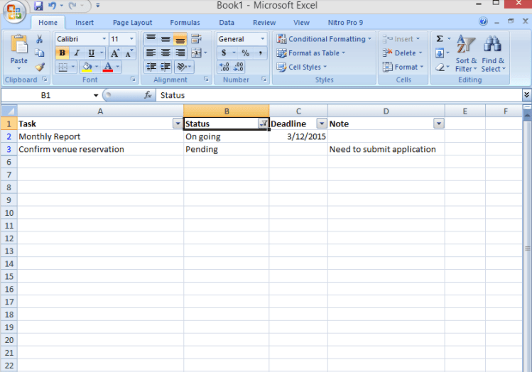 Detail Cute To Do List Template Excel Nomer 46