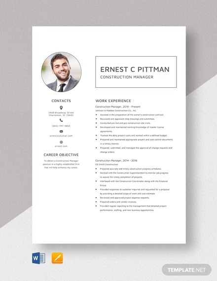 Detail Cv And Portfolio Template Nomer 17