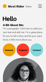 Detail Cv And Portfolio Template Nomer 24