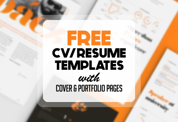 Detail Cv And Portfolio Template Nomer 31