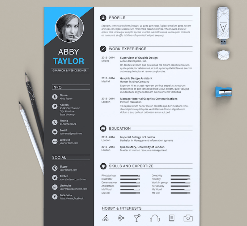 Detail Cv Format Template Word Nomer 39