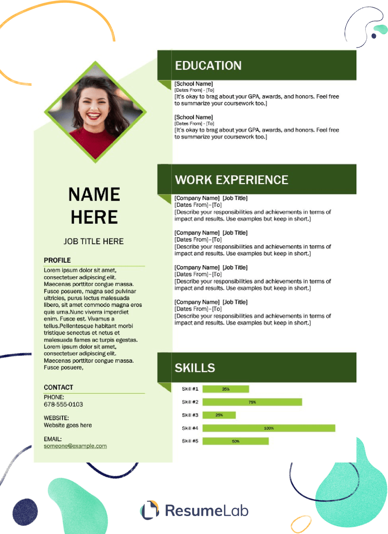 Detail Cv Format Template Word Nomer 51