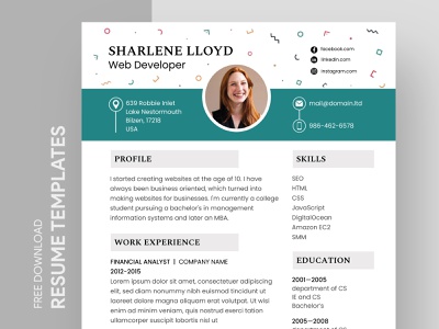 Detail Cv Google Docs Template Nomer 36