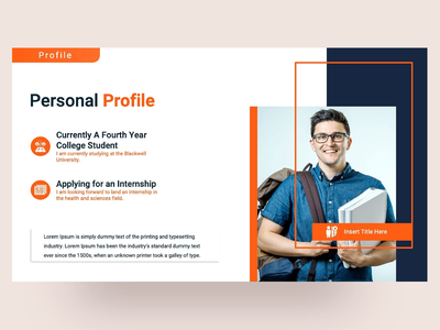 Detail Cv In Powerpoint Template Nomer 29