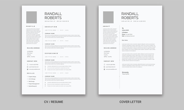 Detail Cv Indesign Template Free Nomer 18