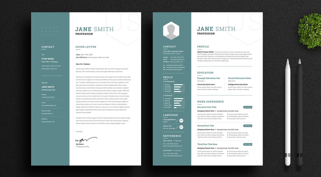 Detail Cv Letter Template Nomer 35