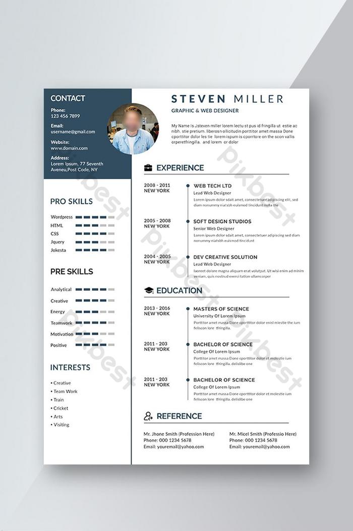 Detail Cv Template Doc Nomer 4