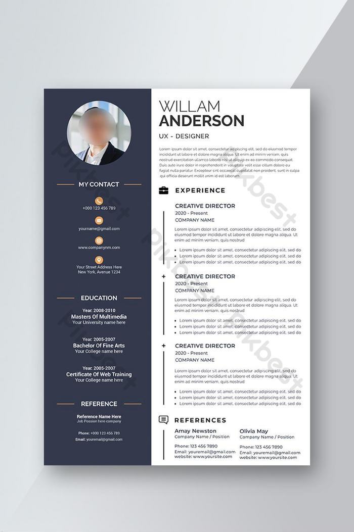 Detail Cv Template Doc Free Nomer 31