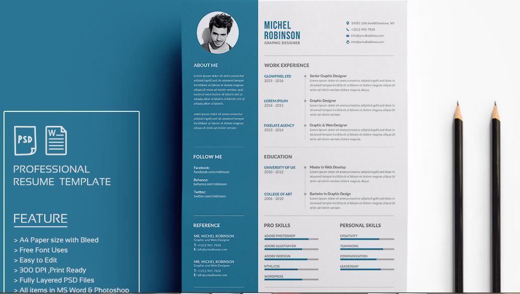 Detail Cv Template Docx Nomer 34